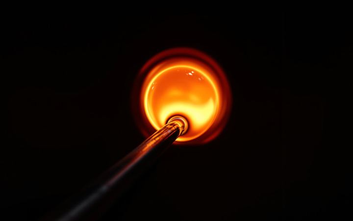 LEHR — a glassblowing workshop — concept page